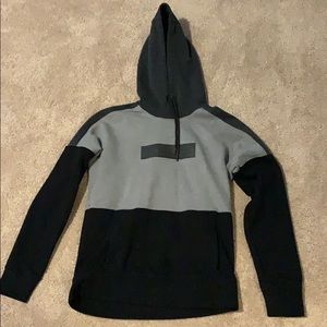 Black and Grey American Eagle Hoodie